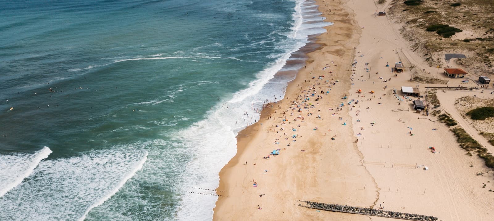 Plage Centrale, Hossegor, France